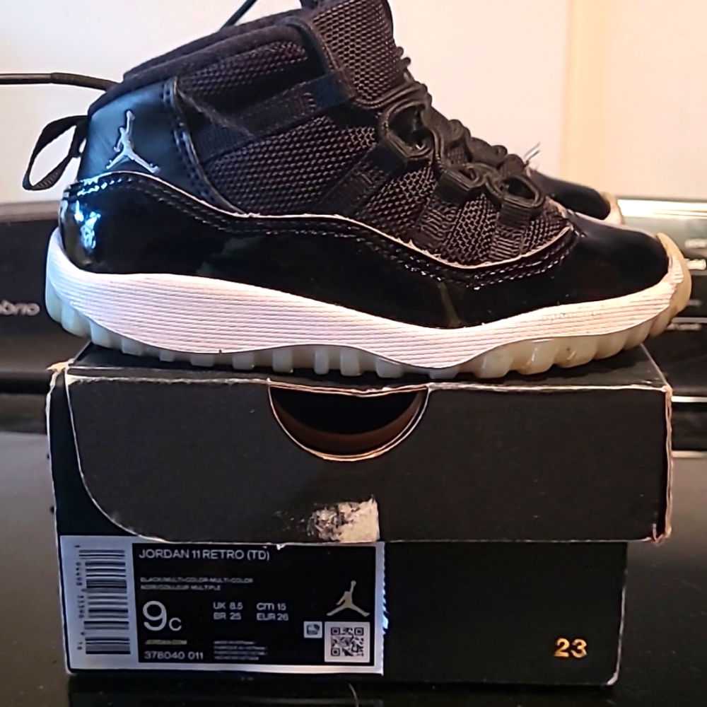 Jordan 11 "Jubilee 25th Anniversary" Toddler Size 9c released 2020